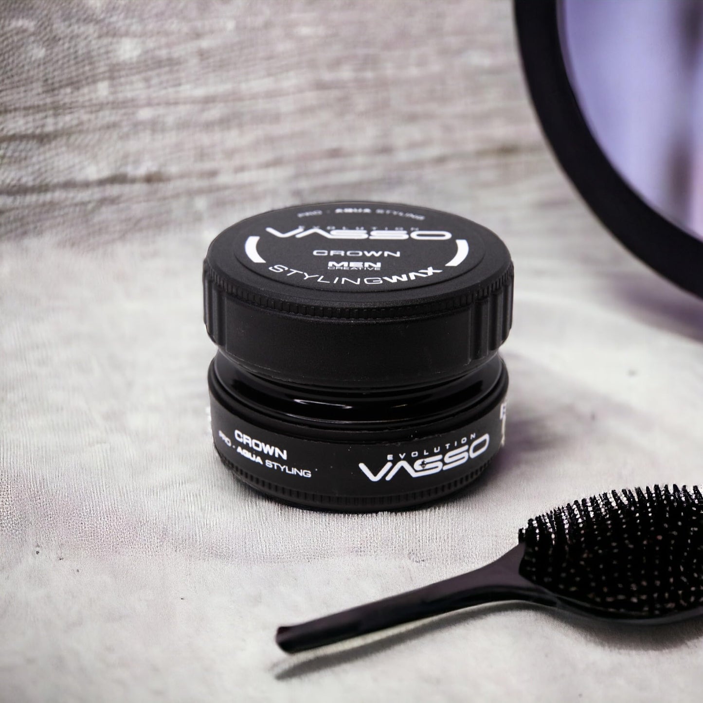 Vasso Crown Hair Styling Wax - 150ml - Edge Control