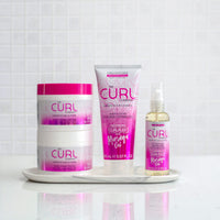 The Curl Company Shape and Define Styling Crème-Gel (150 ml) - Professionally Formulated with Curplex and Nourishing Moringa Oil Ideal for Curls, Kinks, Coils and Waves