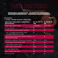 NXT Nutrition NXT Beef Protein Isolate 540g - High Protein Powder in Natural Amino Acids - Paleo, Keto Friendly - Dairy and Gluten Free - 540g - Cherryade