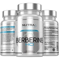 Nutra Science Berberine Supplement (98% Purity) Advanced Berberine High Strength 500mg, 60 Natural Berberine Capsules Vegan Tablets