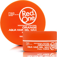 Redone RedOne Hair Styling Aqua Wax Orange 150 ml | Edge Control | Ultra Hold | Gel Wax | Men & Women Hair Wax | Melon Scent | Maximum Control