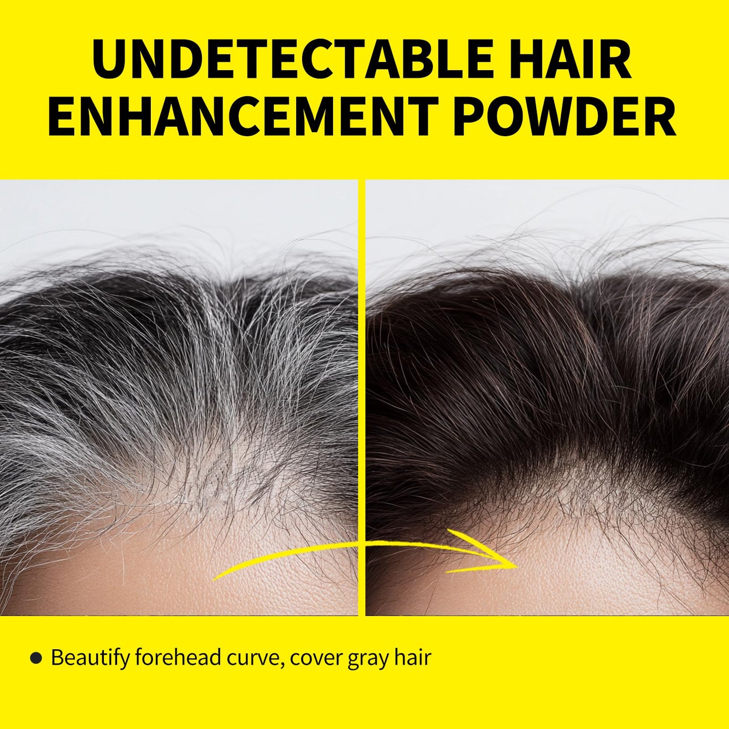 SEVICH Root Touch up, Hairline Powder with Brush, Instantly Conceals Hair Loss, Thinning Gray Hair Shadow Toppers for Women & Men, 48H Makeup Lasting, 8g Large Capacity Dark Brown