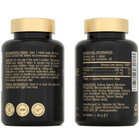 SuperSelf Gentle Iron Tablets 17mg - High Strength Iron Supplements for Women & Men with Vitamin C - Ferrous Iron Bisglycinate for High Absorption - 60 Vegan Tablets - Energy Tablets for Tiredness and Fatigue