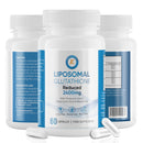 Keka Naturals Liposomal Glutathione 2400mg, with Hyaluronic Acid, Resveratrol, Active Form L-Glutathione Reduced (GSH) Max Absorption, 60 Capsules