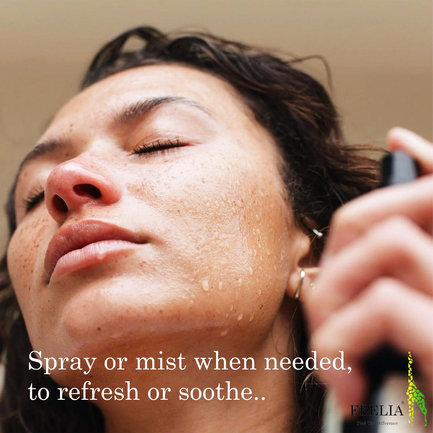 Feelia - Organic Frankincense Hydrosol Water, Steam Distilled, Pure & Natural Toner, Mature, Dry Skin, Toning & Firming, Reduce Dandruff in The Hair (Frankincense)