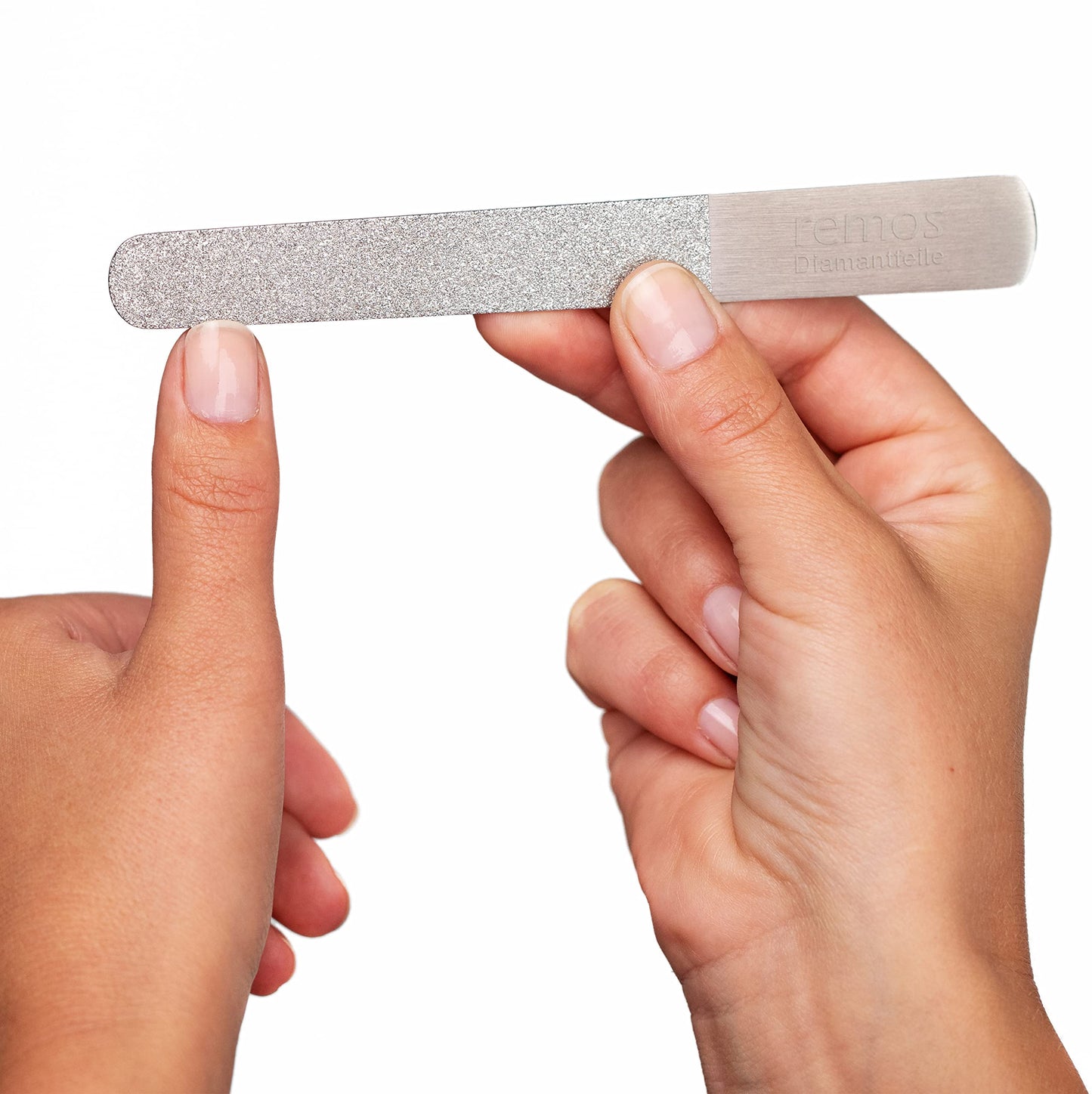 remos professional body care REMOS Diamond Nail File with Very Rough and fine Side - Also for Callus 15 cm