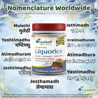 DivyaHerb Liquorice Root Powder (Yastimadhu - Mulethi - Jethimadh)