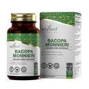 Ezyleaf Nutrition Ezyleaf Bacopa Monnieri 500mg High Strength Bacopa 120 Capsules | Bacopa-Extract Ayurvedic Brahmi Powder Capsules | Vegan, Non-GMO Allergen & Gluten Free | Made in UK