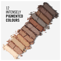 Rimmel Magnif'eyes Nude Edition Eyeshadow Palette, 12 shade, Cream