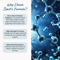Zipvit High Strength Vitamin B Complex, 8 Vitamins Plus Inositol & Choline