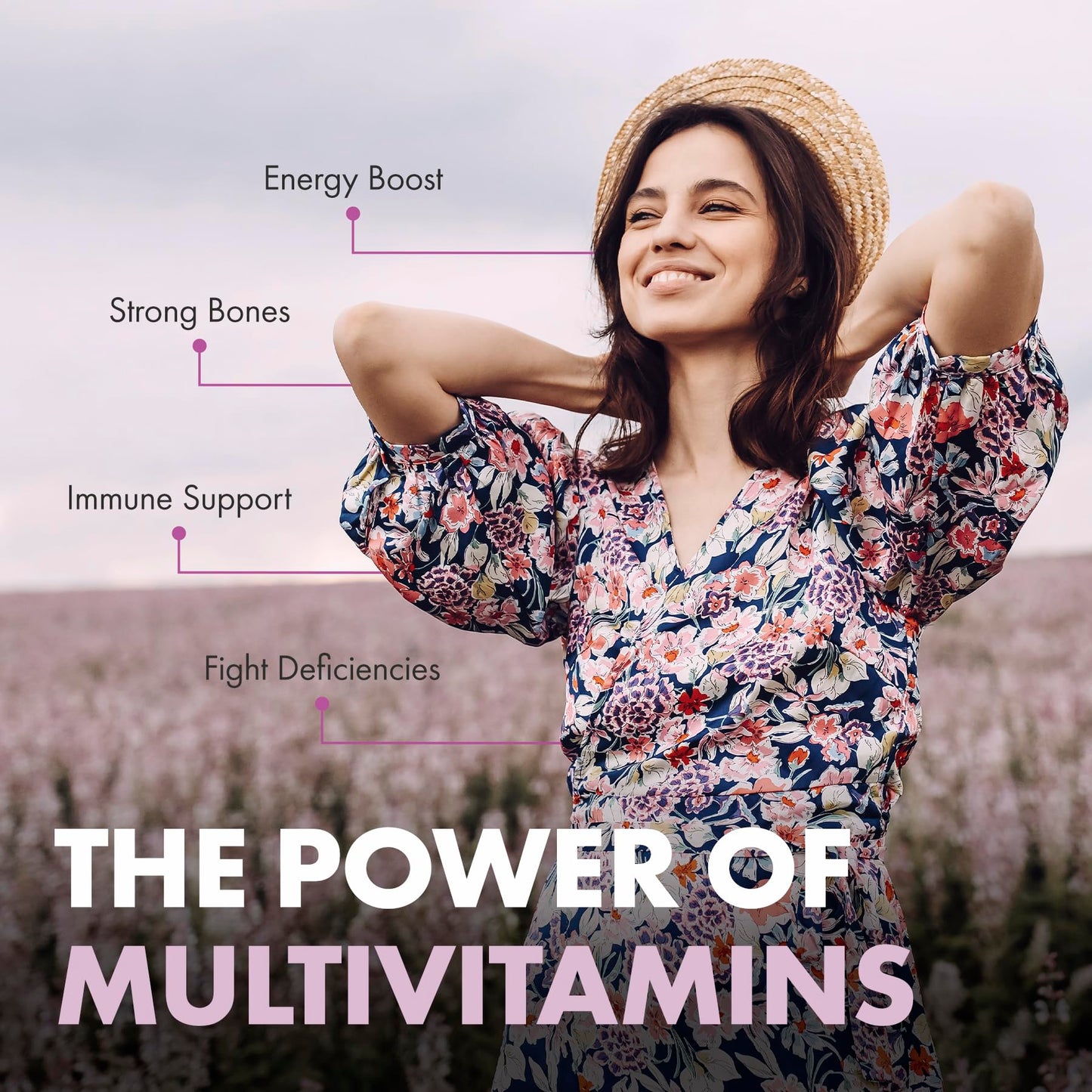 Incite Nutrition Multivitamin Tablets, 180 Vegan Tablets, 6 Month Supply, Daily Formula with 23 Vitamins & Minerals, Immune Support, Energy, Bone Health, Suitable for Vegetarians & Vegans