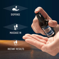 King C. Gillette Men's Beard Thickener, Fuller & Thicker Beard In 14 Days, Infused With King C. Signature Scent, With Notes Of Sandalwood, Cedar, Bergamot, Cardamon Seeds And Mandarin 50ml