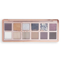 Revolution Beauty London Makeup Revolution, The Smokey Icon Grunge Eyeshadow Palette, Cream, Matte & Shimmer Finishes, 12 Blendable Shades
