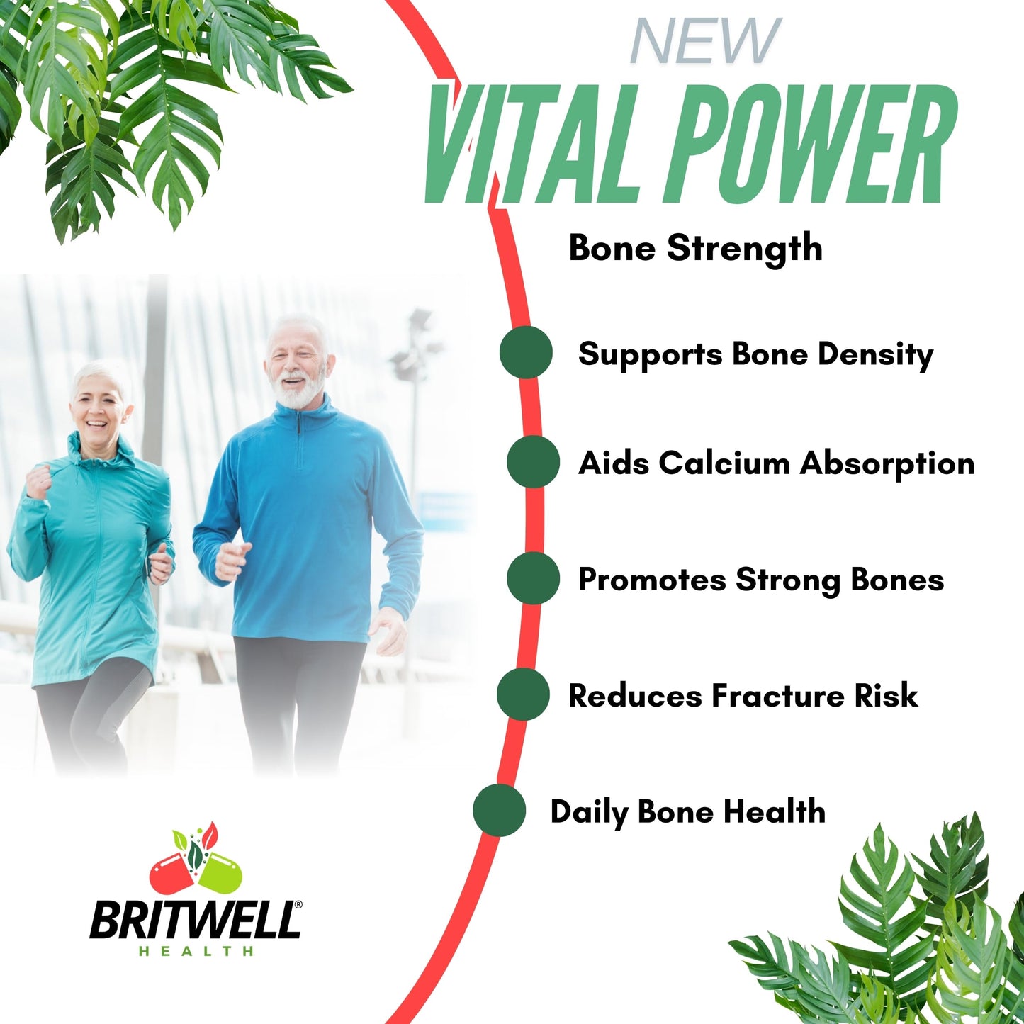 Britwell Health Vitamin D3 K2 Capsules - 3000 IU Vitamin D3 & 100µg Vitamin K2 (MK-7) - 90 Vegetarian Capsules - 3 Month Supply - High Strength Immune Support, Bone Health & Muscle Function Supplement Made in The UK