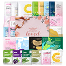 LAIKOU Face Mask Skincare Set for Hydrating & Nourishing 24PCS