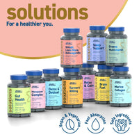 Applied Nutrition - Solutions - Shilajit, Lion’s Mane & Ashwagandha - High Strength Nootropic & Adaptogen Blend - Mental Clarity, Stress & Energy Support - 60 Capsules - 30 Servings