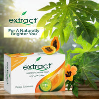 extract 4 Pack Extract Papaya Calamansi skin Whitening Soap 135g by Extract Papaya Calamansi