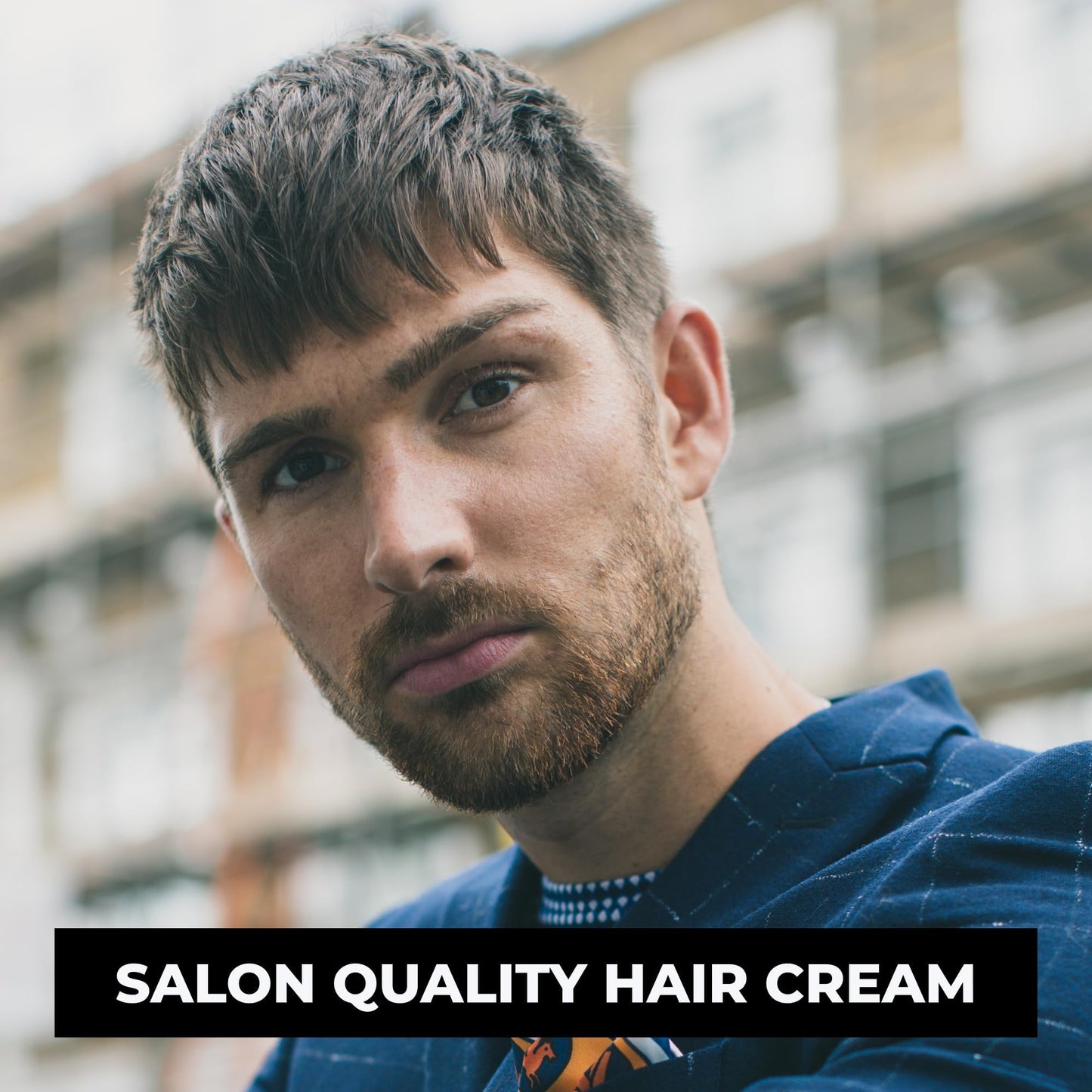 The London Grooming Company Hair Creme For Men | Medium All-Day Hold | Natural Finish | Easy to Wash Out | 50ml (1.7 Fl Oz)