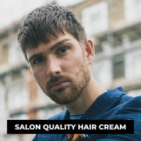 The London Grooming Company Hair Creme For Men | Medium All-Day Hold | Natural Finish | Easy to Wash Out | 50ml (1.7 Fl Oz)