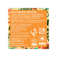 Little Soap Company Eco Warrior Deeply Nourishing Mini Shampoo Bar, Vegan Travel Size, 50g
