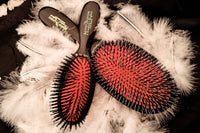 Mason Pearson SB4 Pure Bristle Pocket Sensitive Hair Brush - Dark Ruby