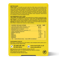 New Nordic Ltd New Nordic Melissa Dream - Melatonin-Free Natural Sleep Aid & Insomnia Relief for Adults - Magnesium & Chamomile - 40 Herbal Sleeping Tablets