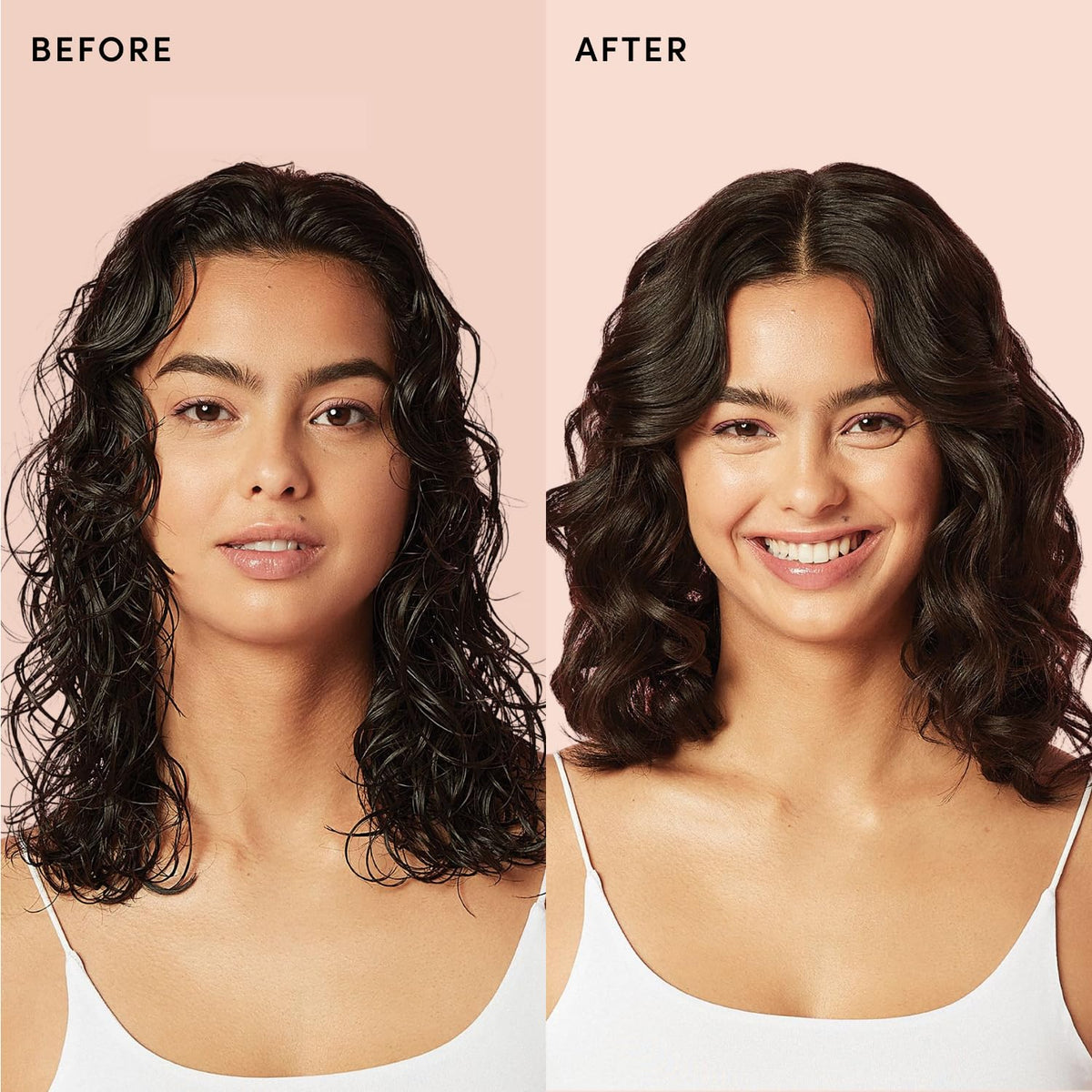 OUAI Anti Frizz Cream Travel Size - Moisturizing Hair Cream with Frizz Control & Heat Protection - Provides Hydration with Jackfruit & Beetroot Extract - Paraben, Phthalate & Sulfate Free