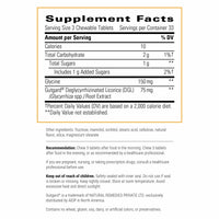 Integrative Therapeutics Rhizinate - Digestive Supplement for Gut Health Support* - Intestinal Health Support* - Vegan, Gluten-Free & Dairy-Free - 100 Chewable Tablets (33 Servings)