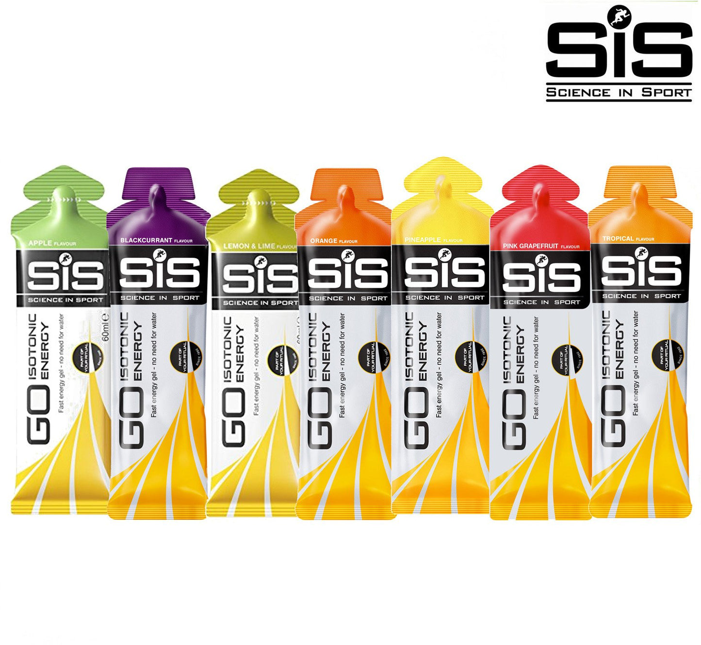Science in Sport SIS Go Isotonic Gel Variety Pack Bundle