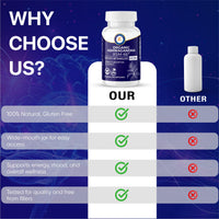 Keka Naturals Organic Ashwagandha KSM-66-5200mg - 10% Withanolides - Enhanced Absorption and High Strength - All Natural, Non-GMO - 60 Vegan Capsules