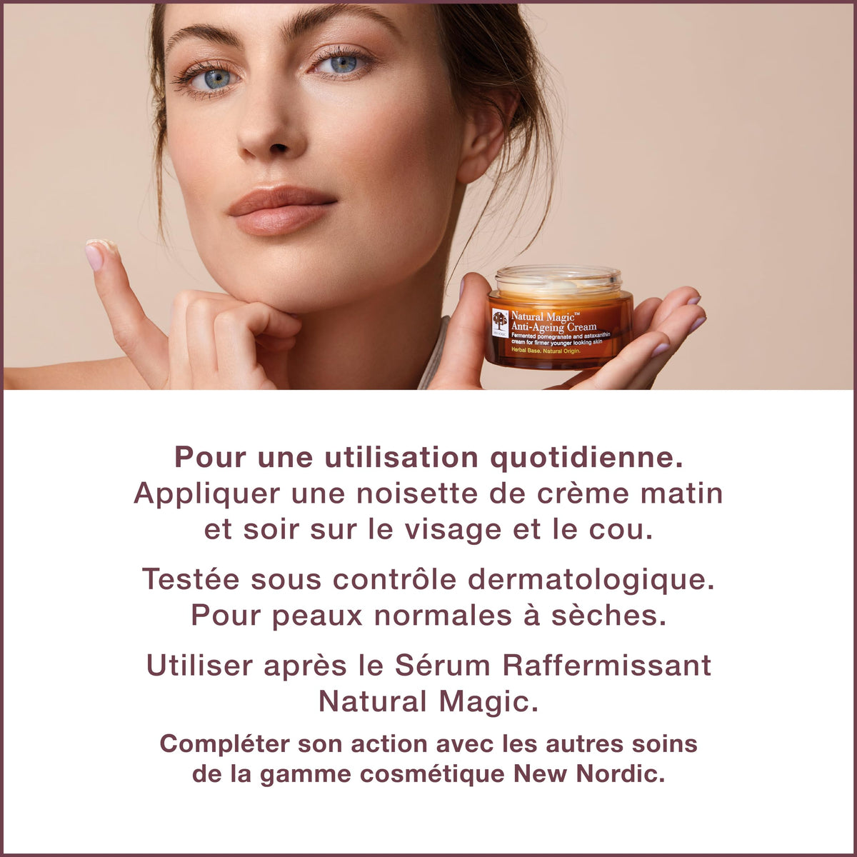 New Nordic Ltd New Nordic Natural Magic Anti Aging Cream 50ml - Improve Skin Firmness and Elegance - Anti Aging Face Cream For Women and Men