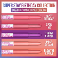 Maybelline SuperStay Shimemr Ink Crayon - 170 Throw A Party