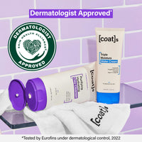 Coats Daily Blemish Defence Duo for Oily Skin – Purifying Hydrating Clay Cleanser 150 ml + Triple Moisture Water Cream 75 ml – Helps Prevent Breakouts + Protect the Skin Barrier