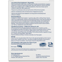 Optibac Probiotics Kids Probiotic Gummies - Vitamin D & Calcium for Immune Support & Gut Health - Most Trusted By Parents - 60 Vegan Gummies