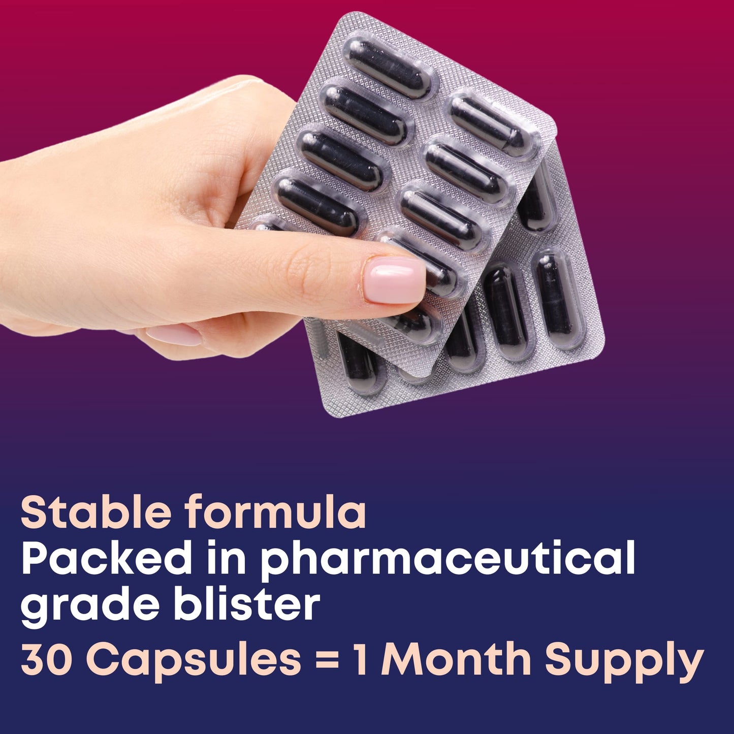 GYNEBAL Probiotics for Women - Balance Vaginal Flora - 10.000 Millions of Bacterial Cultures Rhamnosus Acidophilus and Cranberry 40% PACs for Ladies - One Month Supply - Oral 30 Capsules