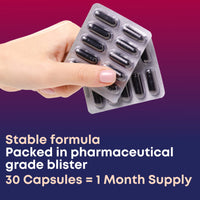 GYNEBAL Probiotics for Women - Balance Vaginal Flora - 10.000 Millions of Bacterial Cultures Rhamnosus Acidophilus and Cranberry 40% PACs for Ladies - One Month Supply - Oral 30 Capsules