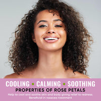 Davis Finest - Rose Petal Powder, 100g - Rosa Damascena - Dried Rose Petals for Hair & Facial Mask, Pore Cleansing, Brightening, Exfoliating - Organic, Natural Rose Fragrance for Cosmetics, Food Grade
