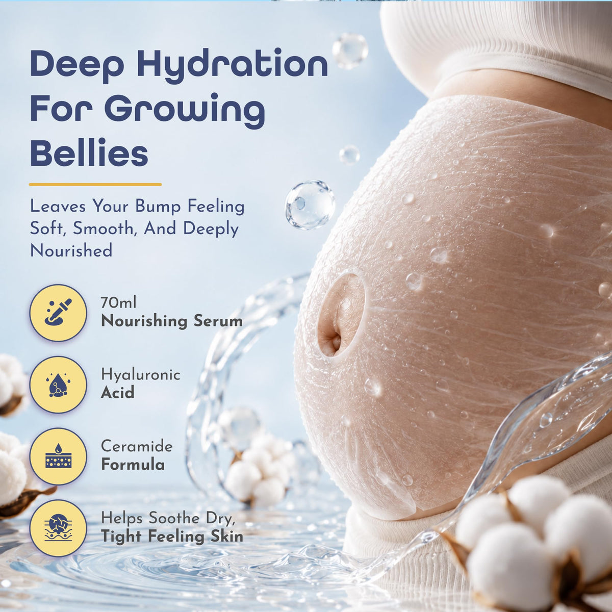 First Days Maternity Supplies First Days Maternity Belly Sheet Mask Mum to Be Pregnancy Gift