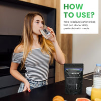 NEO-NUTRITION Magnesium Glycinate Supplement - 1000mg of Magnesium - 60 High Strength Capsules Providing 180mg Elemental Per Serving no fillers or Binders