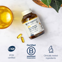 Metagenics OmegaGenics - High Strength Omega-3 Pure Fish Oil Supplement - 1000mg EPA & DHA - 60 Capsules