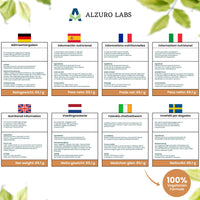 ALZURO LABS Alzuro Labs Soursop (Graviola) | 4,000mg Equivalent | 400mg 10:1 Fruit Extract | 180 Vegan Capsules | Annona muricata | GMP & 3rd Party Lab Tested