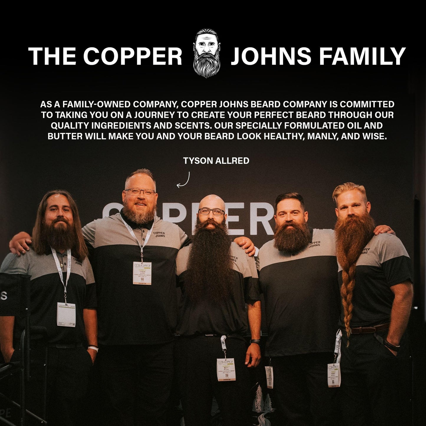 Copper Johns Old Ephraim Shea Butter Beard Balm for Men with Castor Oil, Vitamin E Oil, Argan Oil and Sea Minerals for Enhance the Softness, Shine, and Growth of Your Beard