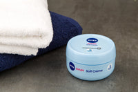 NIVEA Baby Soft Care Cream, Moisturising Cream with Caléndula que Nutre y Protege Durante 24 Horas 200 ml