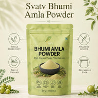 SVATV Herbal Bhumi Amla Powder (Phyllanthus Niruri) Chanca Piedra Herb | Antioxidant - 227g, 8oz, 0.5 Lbs