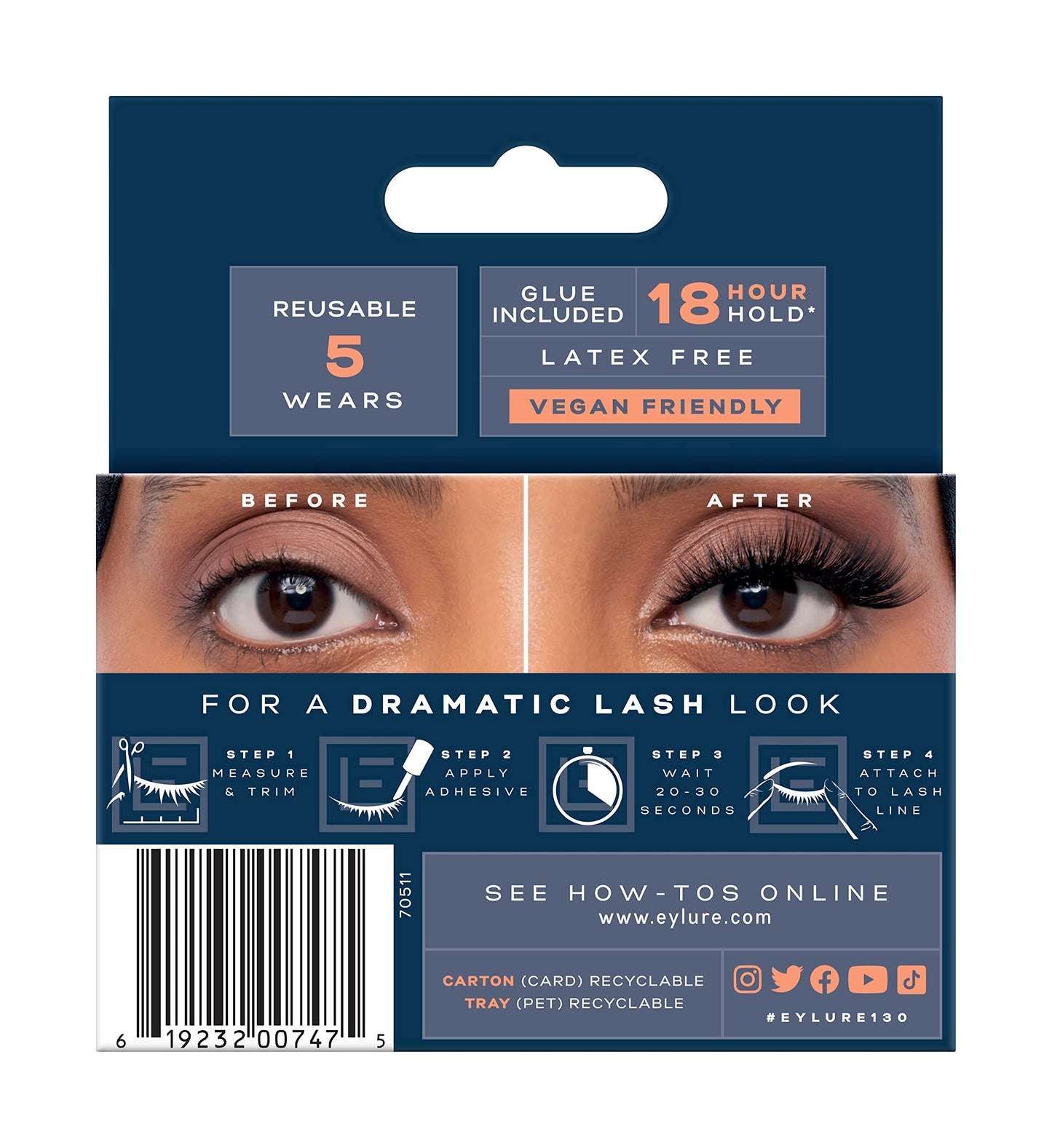 Eylure Dramatic No. 130 False Lashes