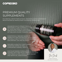 CORREXIKO Probio+ Probiotic Tablets - Advanced 12 Strain Culture - Contains Prebiotics & Postbiotics for Gut Health - Supports Digestion, Immune Health & Reduces Bloating - 30 Capsules, 1 Month Supply