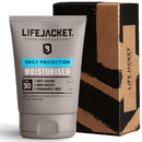 LIFEJACKET LifeJacket Daily Protection Moisturiser SPF 30 - Broad Spectrum Anti Fatigue, Anti-Ageing, Anti Wrinkle, UV Defence Face Cream for Sensitive Dry Skin (100ml (Pack of 1))