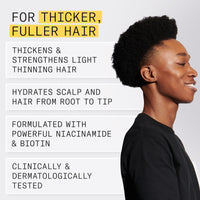 NIOXIN Nioxin System 1 Scalp + Hair Thickening Treatment - Hair Serum for Natural Hair with Light Thinning - WIth Biotin & Niacinamide (100ml)