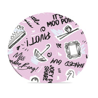 MAD Beauty MAD BEAUTY Friends Sheet Face Masks Booklet (Pack of 4) | Bromance, Monica, Phoebe, Rachel | Coconut, Raspberry, Black Tea, and Pomegranate
