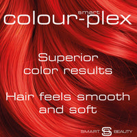 Smart Beauty Hollywood Red Hair Dye Permanent + Plex Anti-Breakage Technology Protects Rebuilds Restores Hair Structure Bright Red Permanent Hair Colour PPD Free Hair Dye Vegan Hair Dye & Cruelty Free